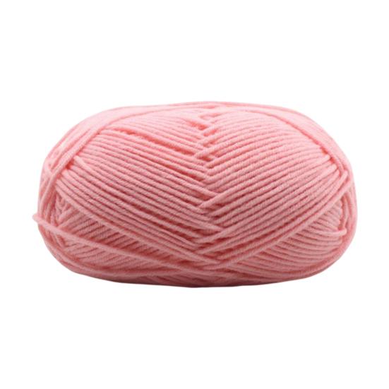 Örgü Yünü İpliği Profesyonel Ultra Yumuşak El İşi Kendin Yap 4 Katlı Süt Pamuğu Tığ İşi Örgü İpliği Ev İçin