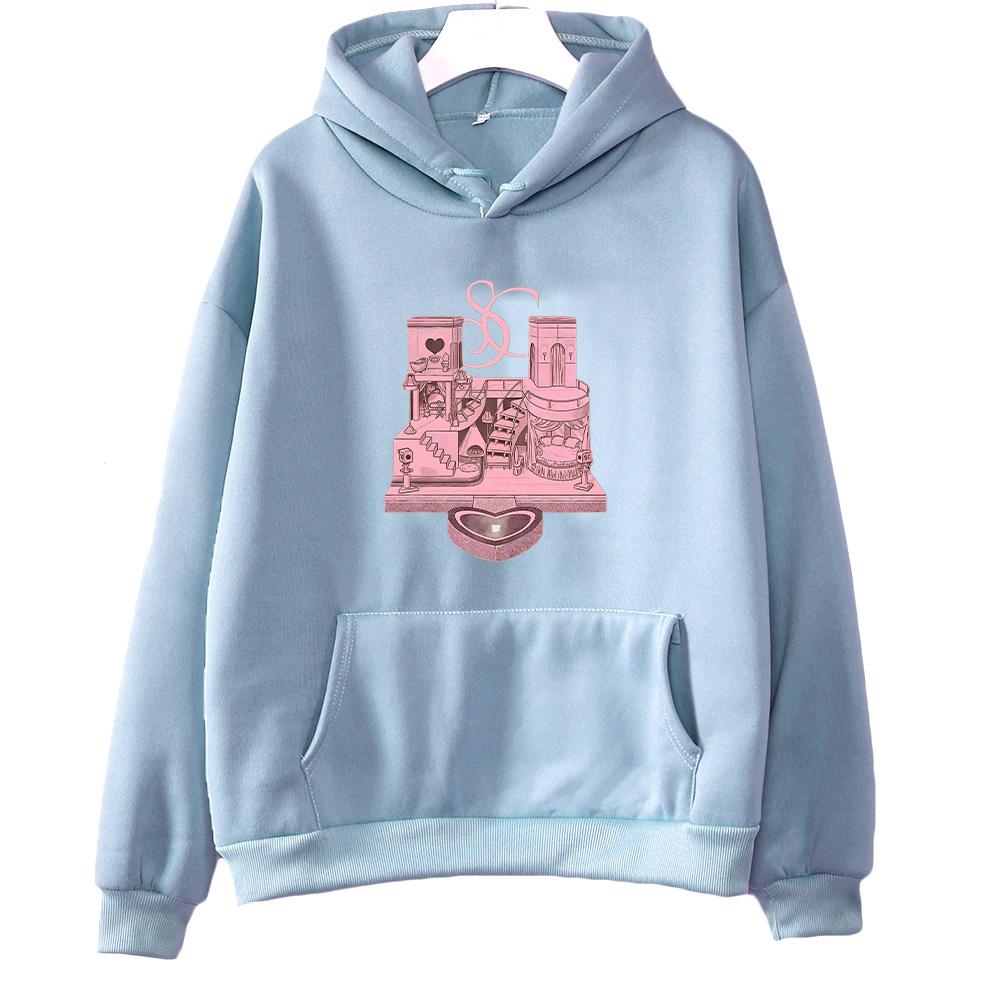 Sabrina Carpenter Merch Hooodies Sabrina Carpenter House Tour Graphic Clothing Men Long Sleeve Unisex Causal Sweatshirts Jackets Anime Hoodie