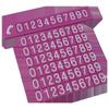 Colorful Car Phone Number Plate: Temporary Parking Solution & Interior Accessory