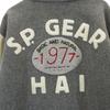 HAI SPORTING GEAR Cowhide leather switching Stajan M gray Isseimi Sunburn Men's Used
