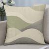 Stil Japandi Nordisch Natürliche Textur Kissenbezug Kissenbezüge Natürlicher Leinen Atmungsaktiv Sofa Schlafzimmer Dekor Kissenbezug
