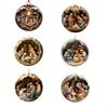 Nativity Scene Hanging Ornaments Christmas Decoration Wall Hanging Pendants X3UC