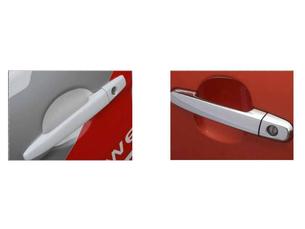 Chrome Door Handle Trim for Mitsubishi Outlander (2008-2012) and RVR ASX (2011-2012).