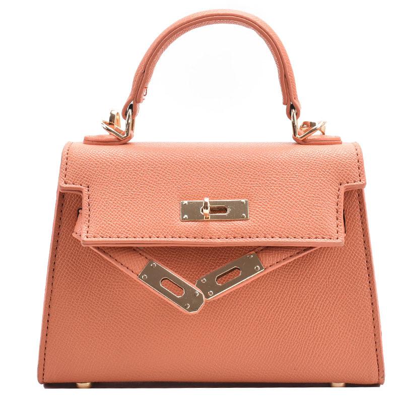 Wucifang Bags Tas Dames Nieuwe Damesmode Schoudertas Effen Kleur Messenger Bag Casual Forens Kleine Vierkante Tas large oranje