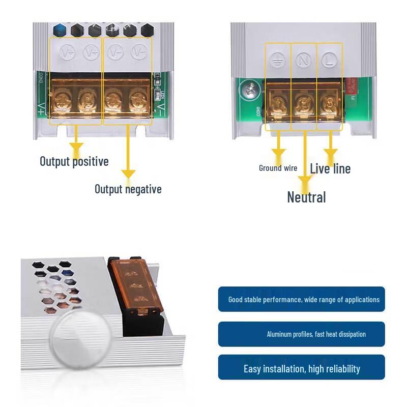 LED Power Supply Driver Adapter
