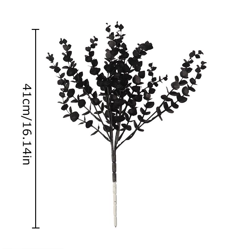 

Хэллоуин Несколько стилей Украшение для вечеринки Черная серия Готическая цветочная композиция Настольная 8 стилей