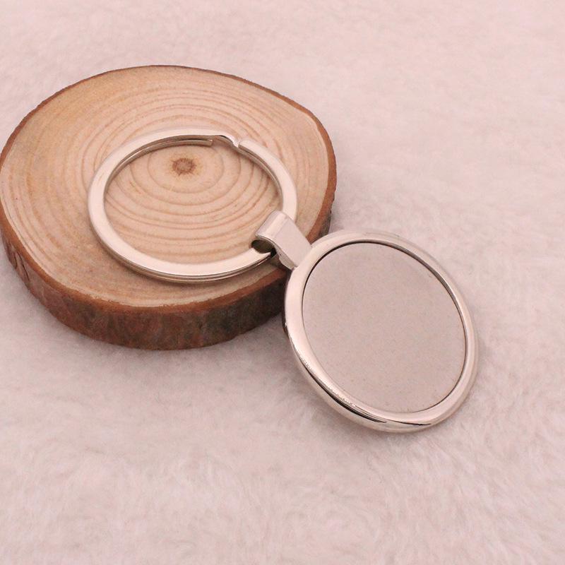 Custom Engraved Metal Keychain for Business Events and Gifts