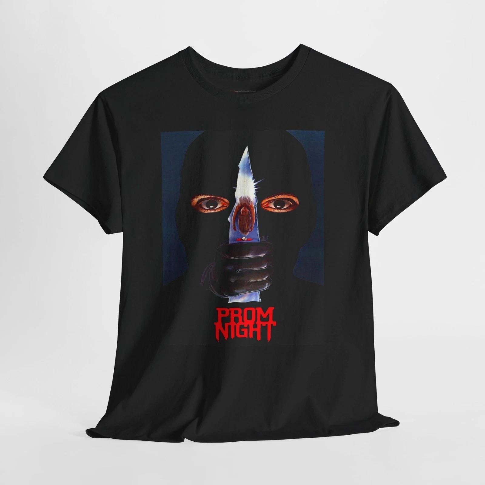 Prom Night 1980 Retro Movie Poster Horror Unisex Graphic T-Shirt S