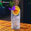 1/2/4pcs 11oz Highball Glasses Barware Collins Tumbler for Water Juice Beer and Cocktail Glass Drinking Set Glassware Cocktails