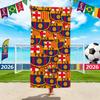 World Cup Beach Towels, Us-Canada-Mexico Football Team Microfiber Quick-Drying Absorbent Bath Towels, Sports Towels