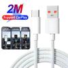 Xiaomi For Apple Carplay IPhone 15 Pro Max Type C Charging Cables Nylon Braid High-speed Data Wire USB C Quick Charger Cord for Samsung