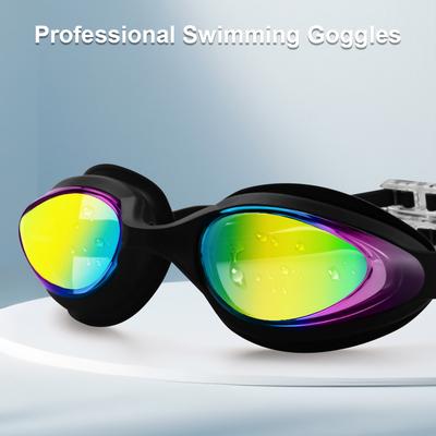 Swimming Goggles Professional Waterproof No Leaking Swim Eyewear Glasses Anti-fog UV Protection Swim Glasses For Men Women