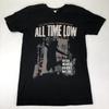 All Time Low Dear Maria Count Me In Band Logo Small Black Shirt Vintage Y2K Tee