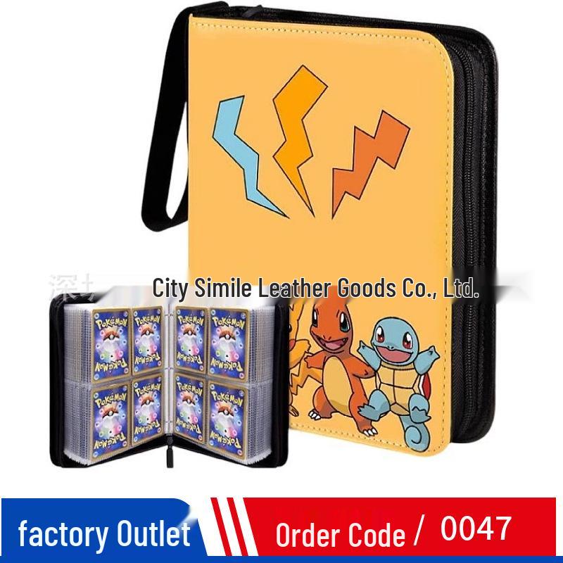 Pokémon & Yu-Gi-Oh Card Collection Album - EVA Game Card Storage Album