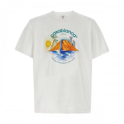 Casablanca Mens Oasis Printed T-Shirt