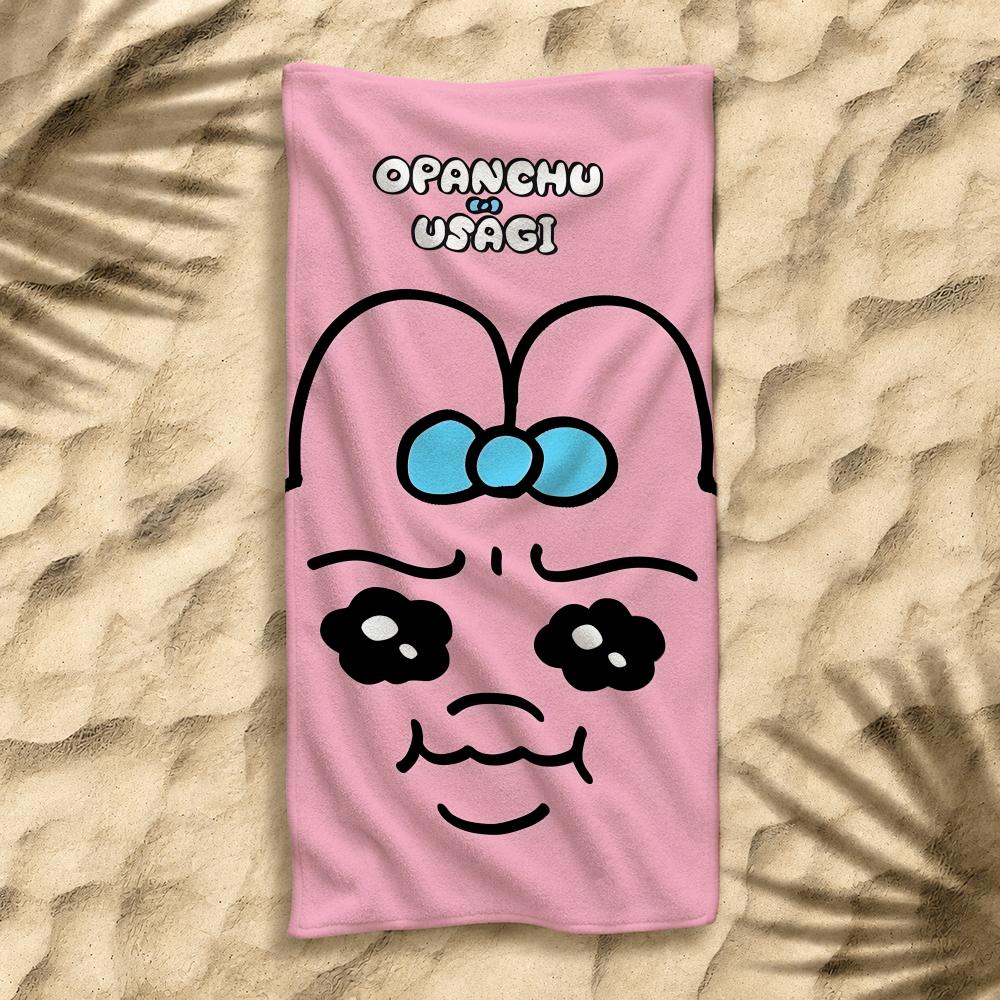 O-opanchu anime cute U-usagi Towel Towel Soft Pool Gift For Travel Gym Shower Camping Quick Dry Sports Large Beach Towels