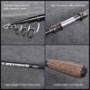 1.8m   2.1m   2.4m   2.7m Telescopic Carbon Fishing Rod Ultralight Travel Sea Fishing Rod Pole with Cork Handle