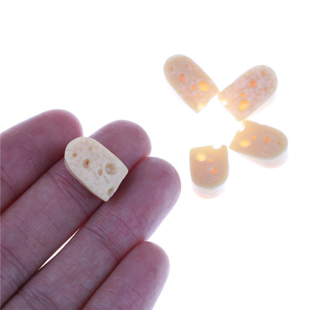 10Pcs Cheeses Dollhouse Miniatures TOY Mini Simulation Food For Doll Fad C*