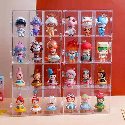 Molly Acrylic Dust-Proof Wall-Mounted Display Rack for Blind Box Storage