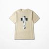 Cross Hip Hop Harajuku Graphic Print Pure Cotton Tee Chic Streetwear Punk Short Sleeve T-shirt Vintage Gothic Y2K Cotton T-shirt