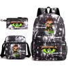 New Hacker Junior Starry Sky School Bag Three-piece Set 10 Heat Transfer Personalized Backpack Leisure Bag