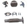 Front Flex Exhaust Pipe Metal Parts for Ford Focus 1.4i 1.6i MK1 98-05 Repair Parts Accessories Simple Tallation Sturdy
