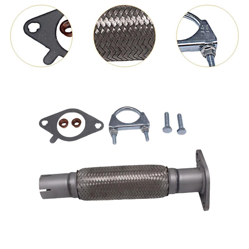 Front Flex Exhaust Pipe Metal Parts for Ford Focus 1.4i 1.6i MK1 98-05 Repair Parts Accessories Simple Tallation Sturdy