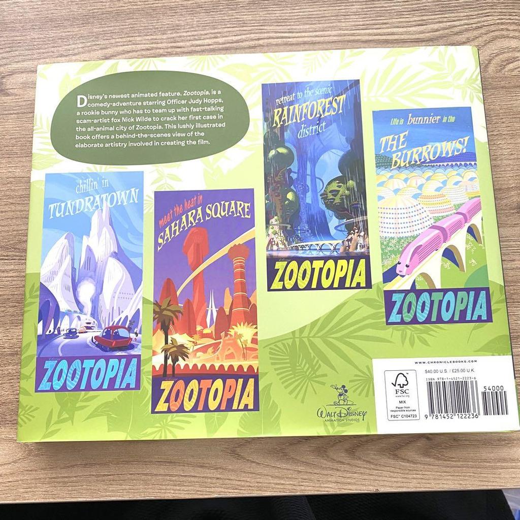 [USED] The Art of Zootopia Art Book (English)