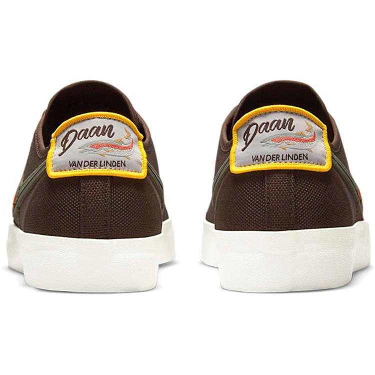 New Nike Sb Blazer Court Daan Van Der Linden Baroque Brown CZ5605-200