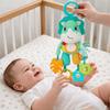 Soft Crinkle Sensory Learning Toy Plush Material Teether Toy Plush Animal Wind Chime  Crib Use