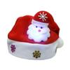Christmas Red Hat For Adult And Kids Children Led Caps Unisex Holiday Hat For Christmas Snowman Elk Santa Claus