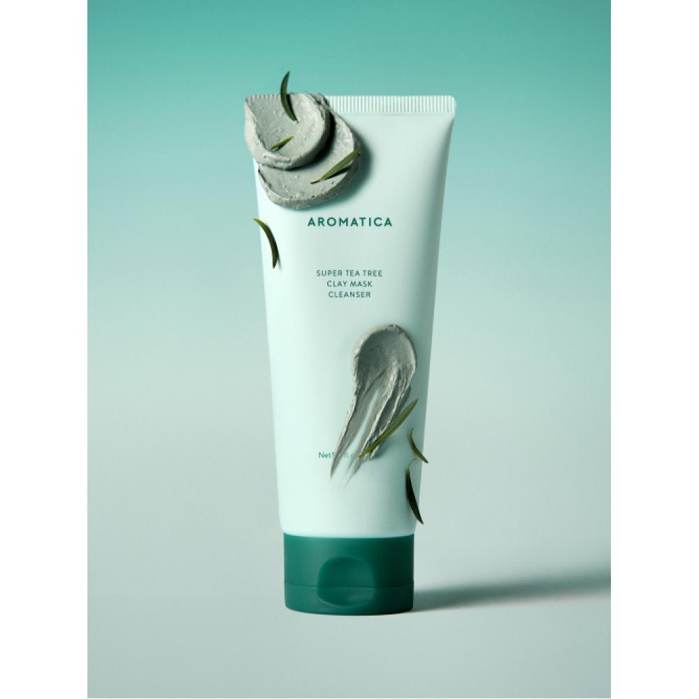 AROMATICA [trouble Soothing Care] Super Tea Tree Clay Mask Cleanser 150ml