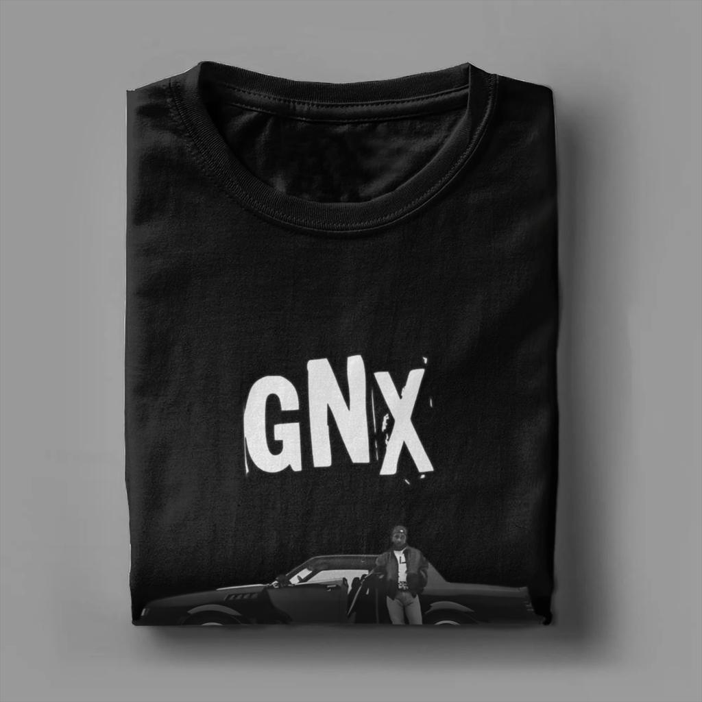 Kendrick Lamar GNX Album Merch Men Women T Shirt Pure Cotton Tee Printed  T-shirt Clothing