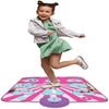 Barbie Electronic Dance Mat, Bluetooth & Light Up, 6 Game Modes, Pink