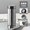 Pure Titanium Mini Insulated Travel Mug With Tea Infuser Portable Vacuum Cup Office Outdoor Camping Gift