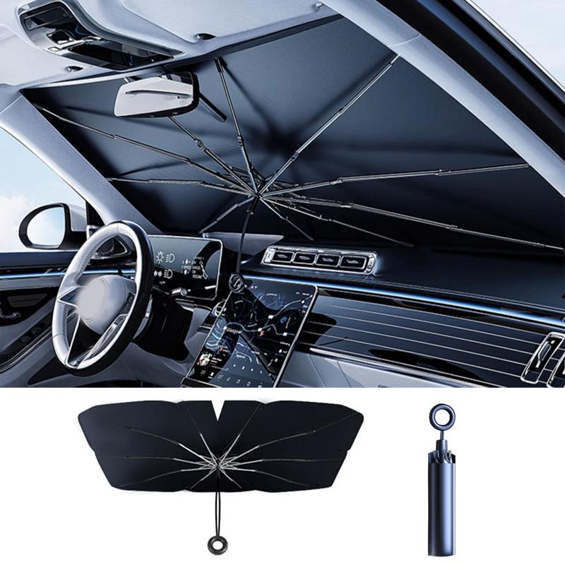 

Автомобильный солнцезащитный зонт, занавеска для автомобиля, солнцезащитный зонтик, летний солнцезащитный зонт, внутренняя защитная пленка для лобового стекла