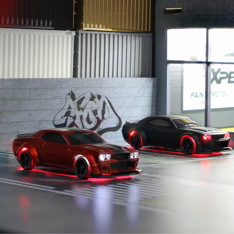 Turbo Racing C75 1:76 Scale RC Car, Turbo Racing 176 Mini RC Car, New Chassis, Technically Approved, Proportional Control, Brake Light, RTR Toy, Full