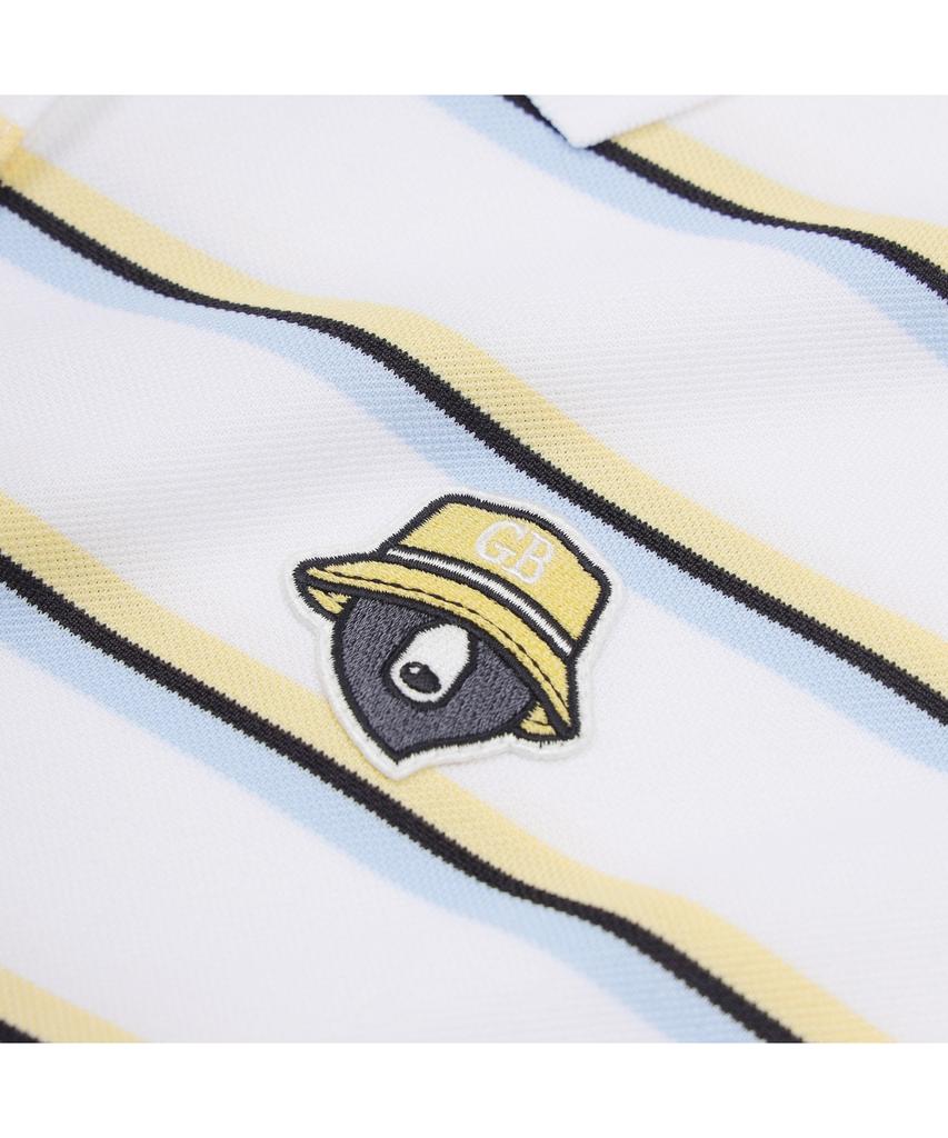 Goldeunbeeo (W) Striped Pique T-Shirt G5Tam26421Ivx
