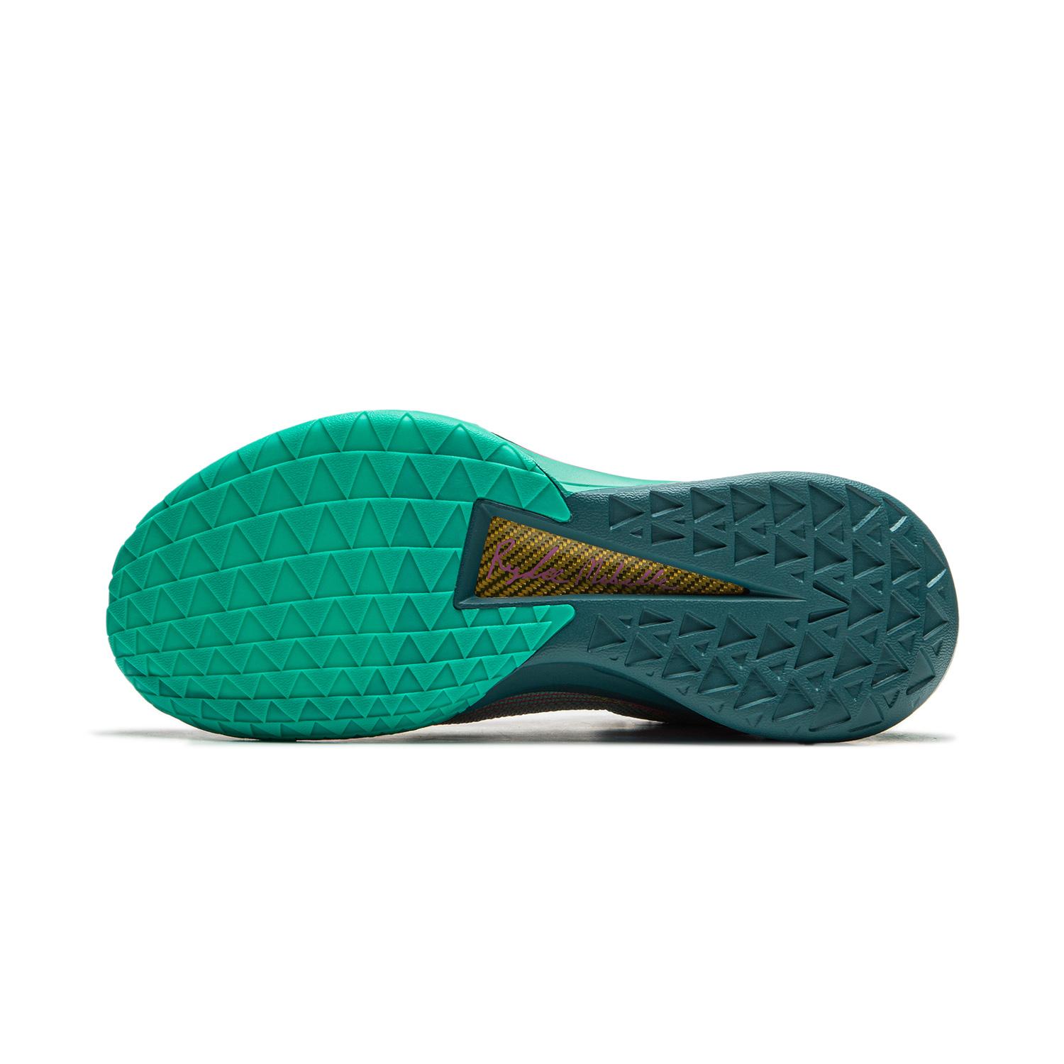 

New LiNing JB2 Cushioning Anti Slip Wear Resistant Breathability Low Top Basketball Shoes Men s Green Pink ABAT081-58 40