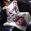 Custom Name Labubu Theme Printed Blanket - Perfect for Couch, Bed, Travel & Outdoor Use | Machine Washable, Cozy & Durable.