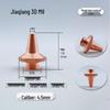 M8 Fiber Laser Tube Cutting Machine Nozzle, Chrome-Plated Purple Copper, Single/Double Layer