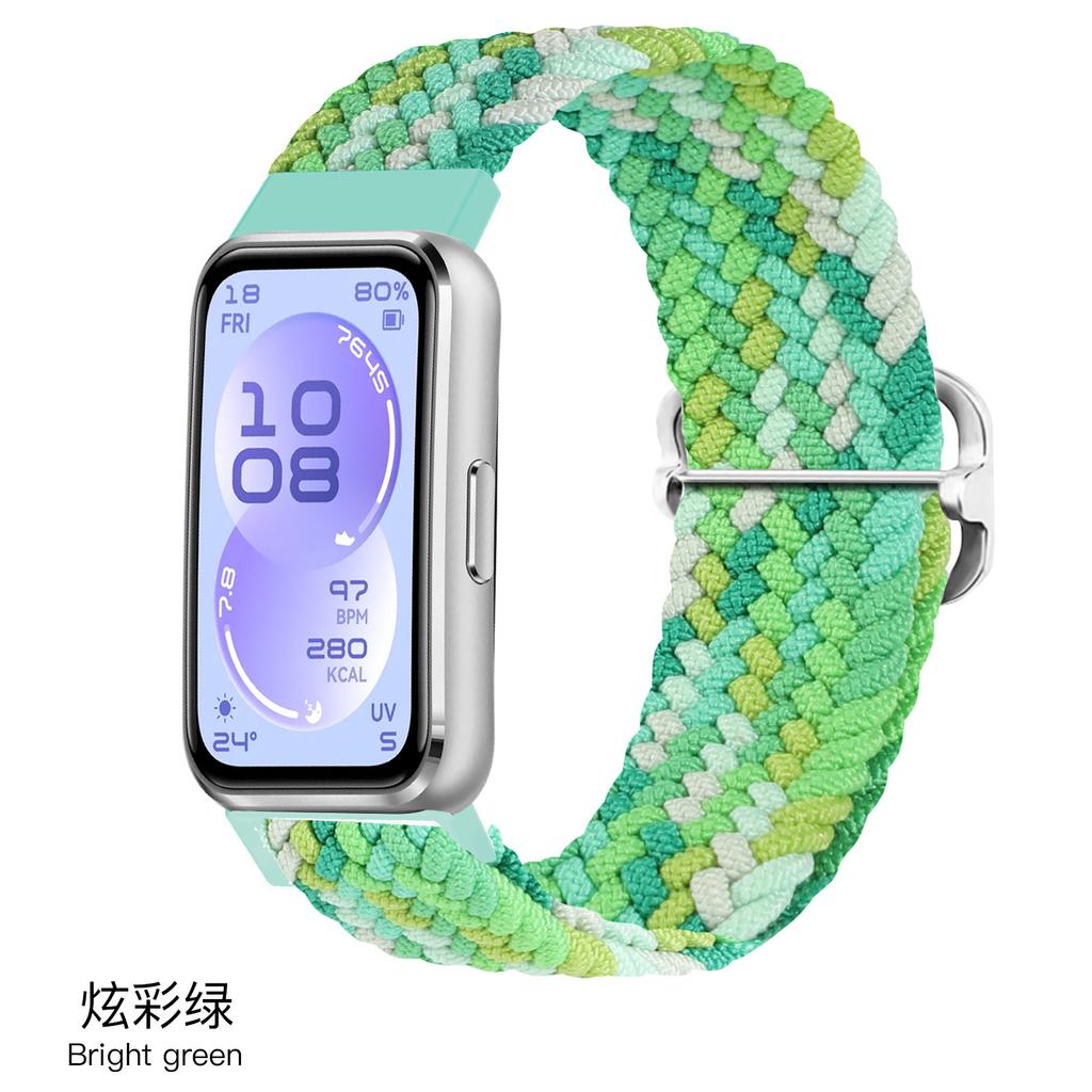 Strap for Huawei Band 7 8 9 10 11 Pro Accessories Adjustable Braided Solo Loop Wrist Elastic Bracelet Correa Huawei Band 11 Band