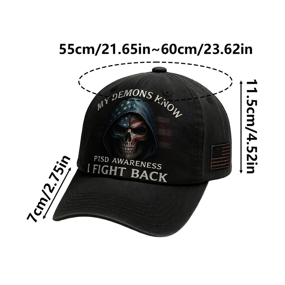 

Baseball Hats For Men Mental Health Awareness Hat Adjustable Vintage Fashion Accessories For Fitness Sports Outdoor Activities