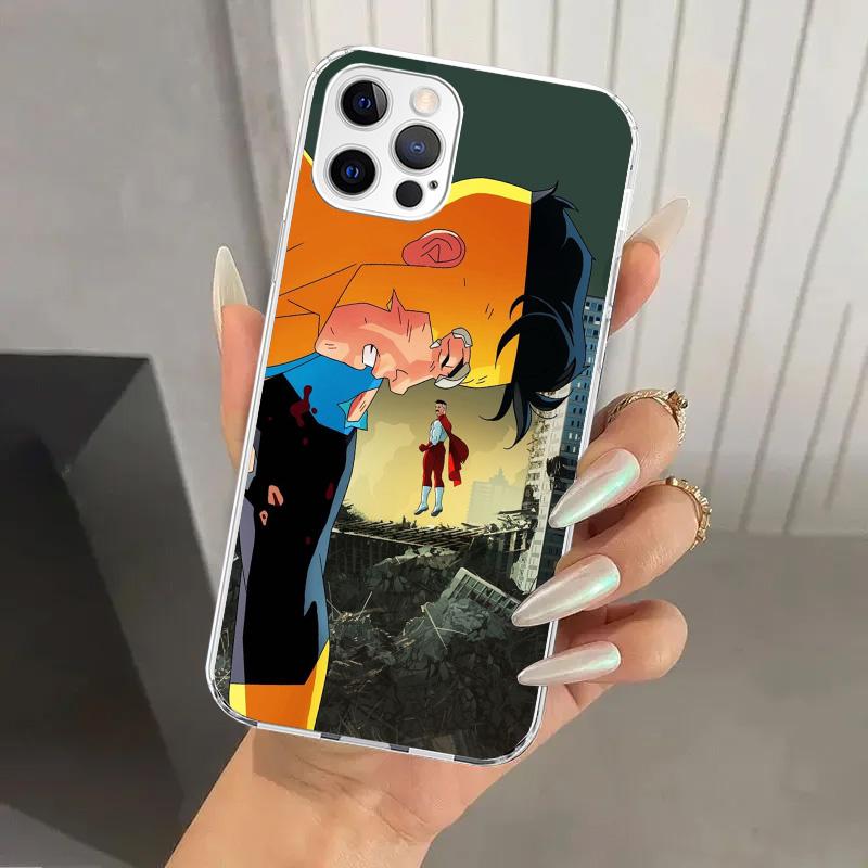 Cool I-Invincible Phone Case for Iphone 17 Air 16 15 Plus 14 13 Mini 12 11 Pro Max 16E 7 8 SE 2020 Soft Funda Print Shell 17 Air