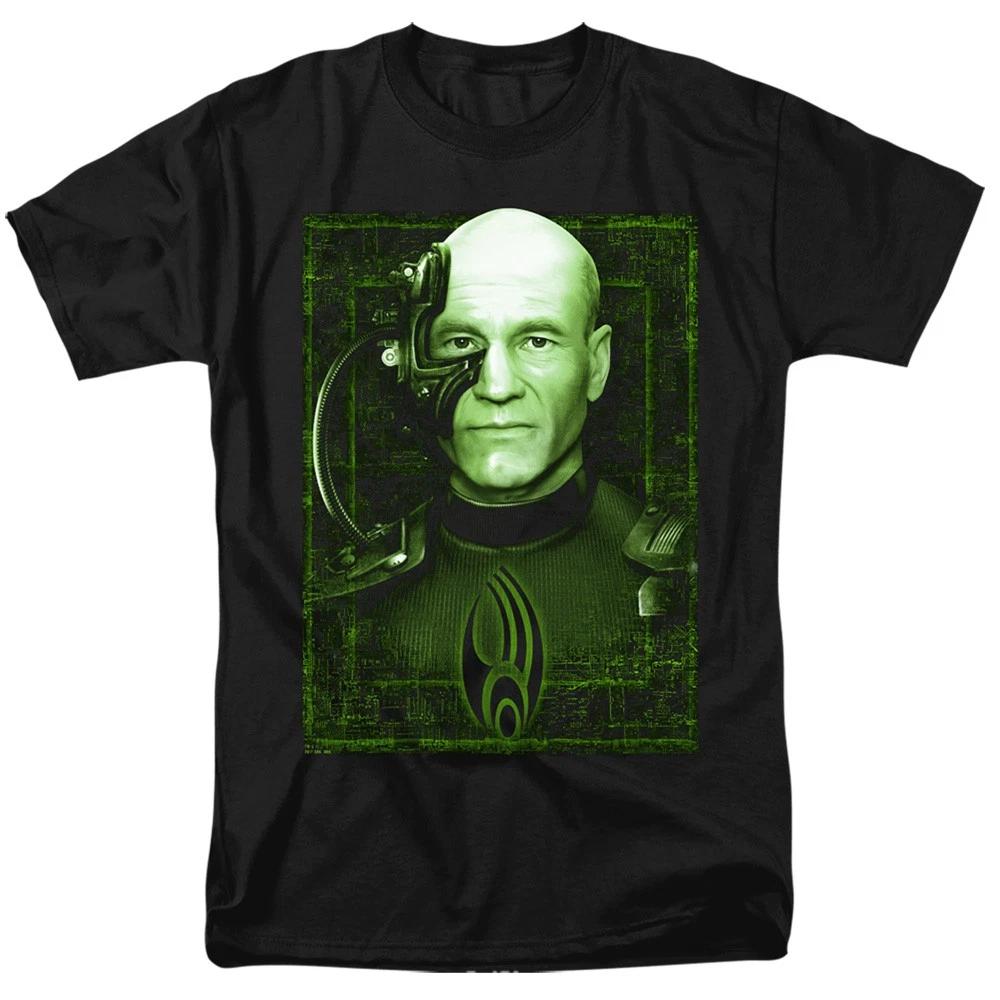 Star Trek - Locutus Of Borg -  Unisex Short Sleeve Children's T-shirt - Black