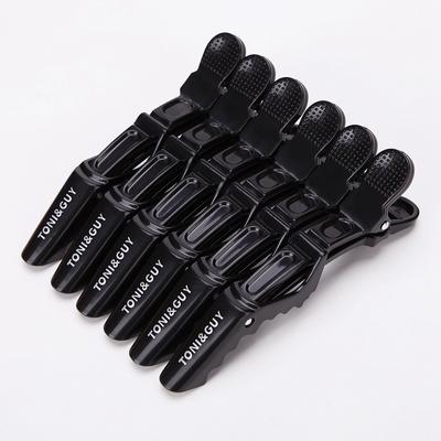 6 Stück/Los Kunststoff Haarnadel Haarspangen Frisierklemmen Sektion Klemme Alligatorclips Friseur Für Salon Styling Haaraccessoires