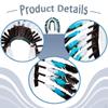 Indian Hat Party Artificial Feather Gift Decorative Show Exotic Native Headdress