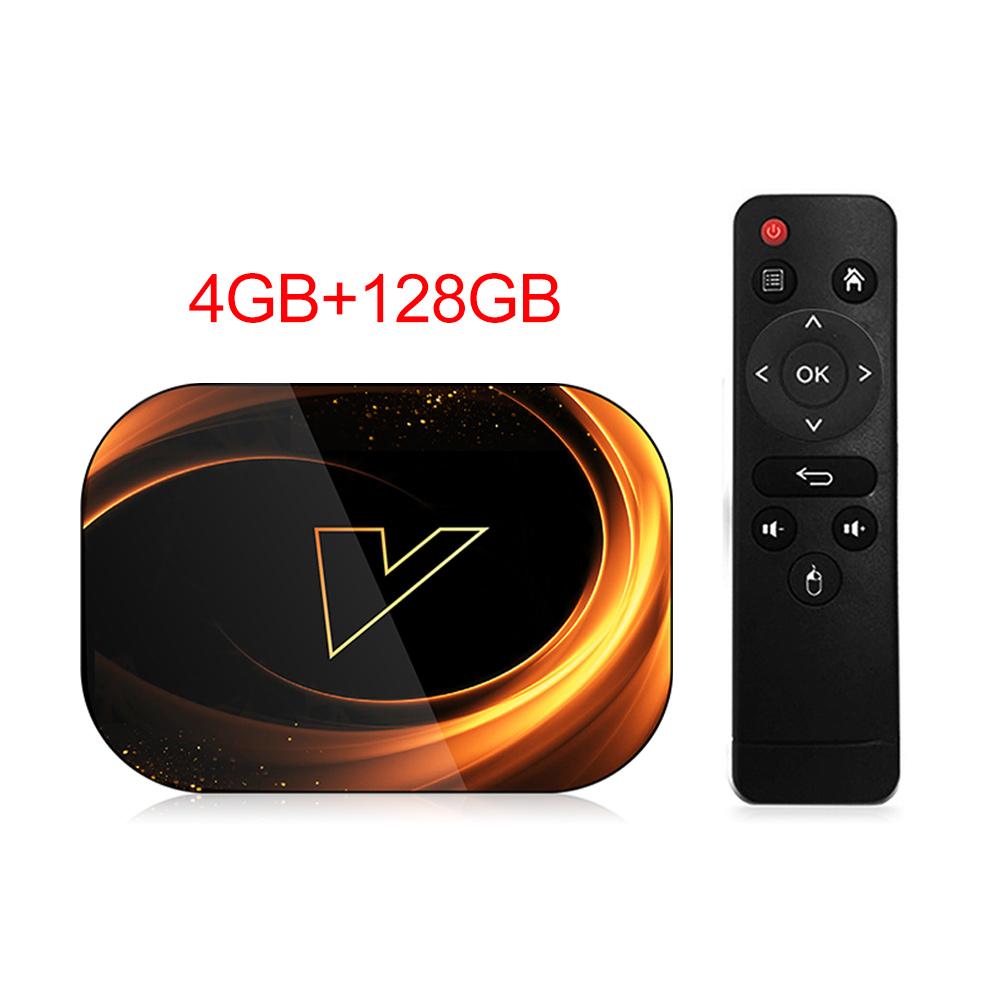 

VONTAR X3 8K Android TV Box Amlogic S905X3 Android 9.0 1000M Dual Wifi 4K 60fps Google Player Youtube Set Top Box 4G128G золотой/чёрный