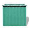 VidaXL Abri de Jardin Métal Stockage Cabane pour Outils Rangement Armoire 42908
