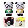 Panda Sculpture Valentine's Day Ornament Cartoon Cute Piggy Bank for Bedroom